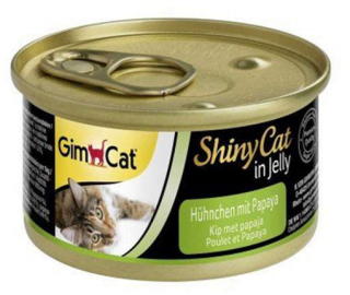 Gimcat ShinyCat Tavuk Etli ve Papaya 70 gr Kedi Maması kullananlar yorumlar